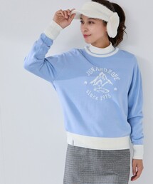 ゴルフ ウェア」に該当するニット/セーター（ブルー・ネイビー/青色系