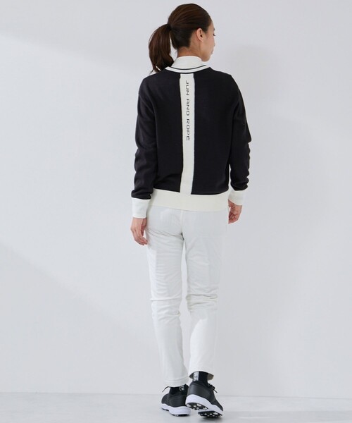 JUN&ROPE'（ジュンアンドロペ）の「マウンテン柄クルーネックニット（ニット/セーター・レディース・ホワイト/ブラック/サックスブルー・S/M/L）」の11枚目の写真