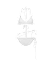PAIN OR PLEASURE（ペインオアプレジャー）の「TINA STRING BIKINI SET white（水着）」