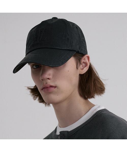 新品同様❗️wooyongmi ウーヨンミ WYM ロゴ ボールキャップ 黒 WOOYOUNGMI(ウーヨンミ) ボールキャップ wym WOOYOUNGMI(ウーヨンミ