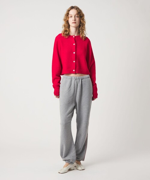 セール】＜6(ROKU)＞アルパカウールナイロン カーディガン