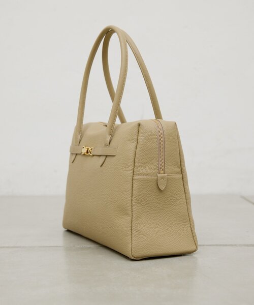 GALLARDAGALANTE（ガリャルダガランテ）の「【2.718】バックルボストンバッグ（ボストンバッグ・レディース・ベージュ/オフホワイト・FREE）」の8枚目の写真