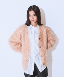 JEANASIS | ブークレシャギーVカーディガン/634208(カーディガン/ボレロ)