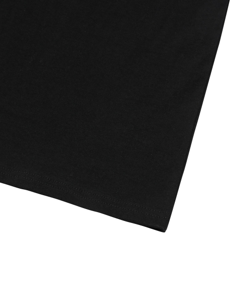 MUCENT(ムセント)の「ブランディチェックチェリーパッチラウンドネック半袖Tシャツ男女共用(Tシャツ/カットソー・レディース・ブラック・L/SHORT/M)」の8枚目の写真