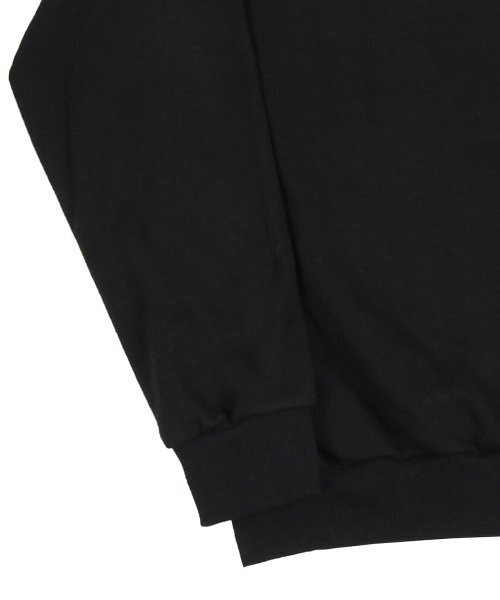 GRAVER（グレーバー）の「[ユニセックス]スモールライフロゴフラワースマイルマンツーマン_ブラック（スウェット・レディース・ブラック・LARGE/MEDIUM/SMALL）」の5枚目の写真