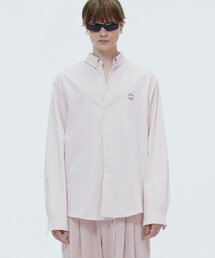 NOHANT（ノアン）の「LOGO OXFORD SHIRT PUDDING RESORT-PINK（シャツ/ブラウス）」