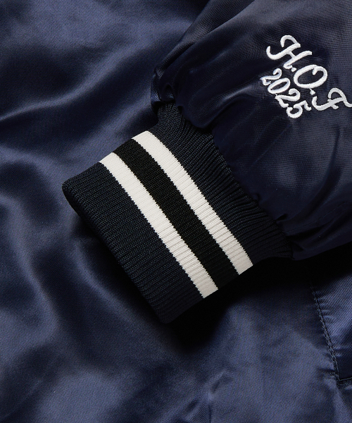 WKNDRS(ウィーキャンドース)の「CLASSIC BASEBALL JK (NAVY)(スタジャン・レディース・その他・MEDIUM/LARGE/X-LARGE)」の4枚目の写真