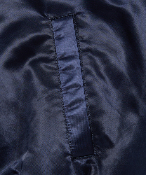 WKNDRS(ウィーキャンドース)の「CLASSIC BASEBALL JK (NAVY)(スタジャン・レディース・その他・MEDIUM/LARGE/X-LARGE)」の5枚目の写真