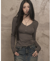 Puff Long Sleeve (charcoal)