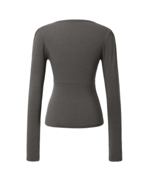 KHAKIPOINT（カーキポイント）の「Puff Long Sleeve (charcoal)（Tシャツ/カットソー・レディース・その他・FREE）」の2枚目の写真