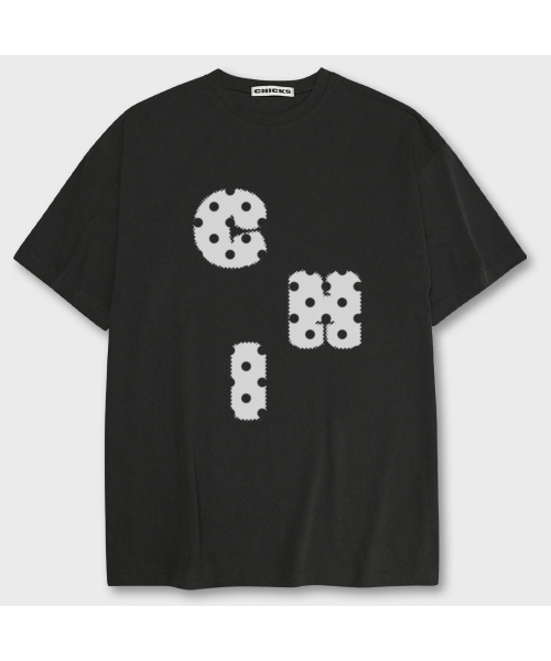CHICKS(チックス)の「チ半袖Tシャツブラック(Tシャツ/カットソー・レディース・ブラック・FREE)」の2枚目の写真