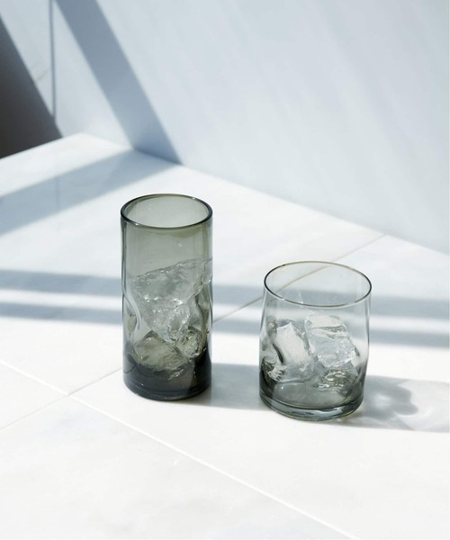 journal standard Furniture （ジャーナルスタンダードファニチャー）の「DENT GLASS S　グラス（食器・レディース・チャコールグレー/ブラウン・FREE）」の12枚目の写真