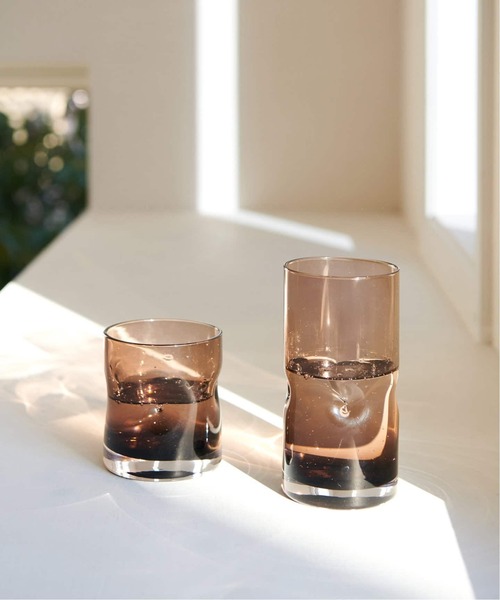 journal standard Furniture （ジャーナルスタンダードファニチャー）の「DENT GLASS S　グラス（食器・レディース・チャコールグレー/ブラウン・FREE）」の18枚目の写真