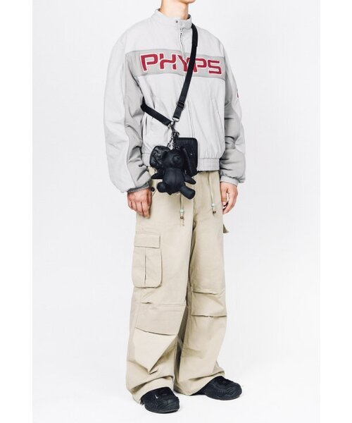 PHYSICAL DEPARTMENT（フィジカル デパートメント）の「[ミラー内蔵] ベアキリングモジュールクロスバッグ_シルバー（メッセンジャーバッグ・レディース・その他・FREE）」の12枚目の写真