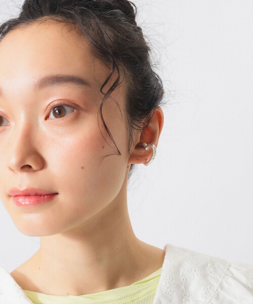BEAMS BOY（ビームスボーイ）の「シルバー ハート イヤカフ（イヤーカフ・レディース・シルバー・ONE SIZE）」の2枚目の写真
