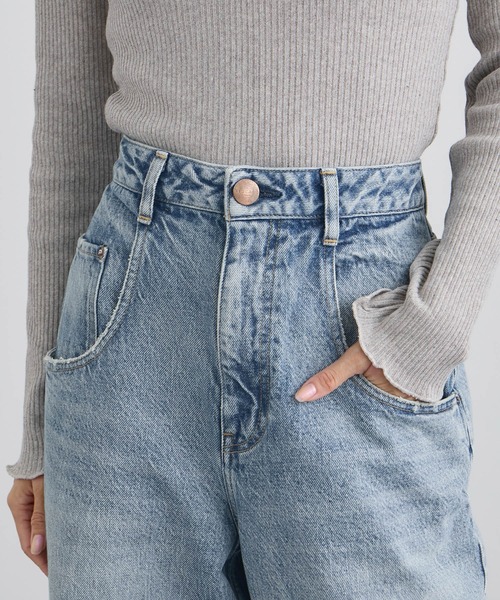 RED CARD TOKYO（レッドカード）の「【RED CARD TOKYO  for SALON】DAKOTA MOUSE（デニムパンツ・レディース・ブルー系その他5・22/23/24/25/26）」の3枚目の写真