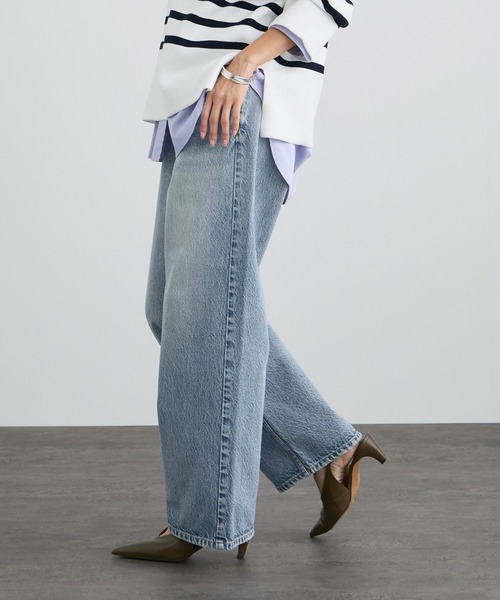 RED CARD TOKYO（レッドカード）の「【RED CARD TOKYO  for SALON】DAKOTA MOUSE（デニムパンツ・レディース・ブルー系その他5・22/23/24/25/26）」の5枚目の写真