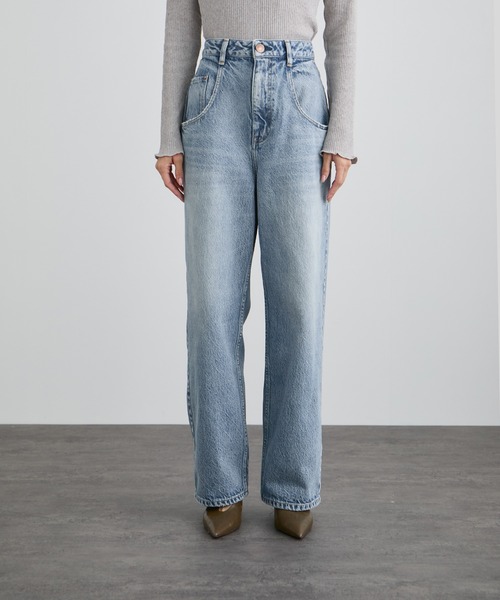 RED CARD TOKYO（レッドカード）の「【RED CARD TOKYO  for SALON】DAKOTA MOUSE（デニムパンツ・レディース・ブルー系その他5・22/23/24/25/26）」の9枚目の写真