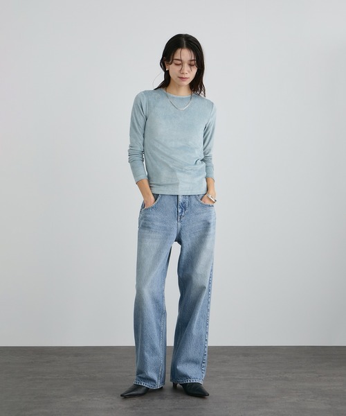 RED CARD TOKYO（レッドカード）の「【RED CARD TOKYO  for SALON】DAKOTA MOUSE（デニムパンツ・レディース・ブルー系その他5・22/23/24/25/26）」の22枚目の写真