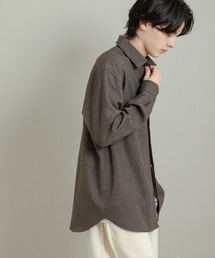 SENSE OF PLACE by URBAN RESEARCH | 『UR TECH』ヘリンボーンレギュラーカラーシャツ(シャツ/ブラウス)