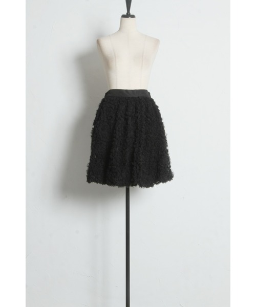 ARVELLIA(アルベリア)の「TUIIE BALLOON SKIRT(スカート・レディース・ブラック/アイボリー・M)」の8枚目の写真