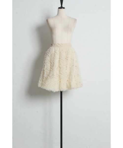 ARVELLIA(アルベリア)の「TUIIE BALLOON SKIRT(スカート・レディース・ブラック/アイボリー・M)」の7枚目の写真