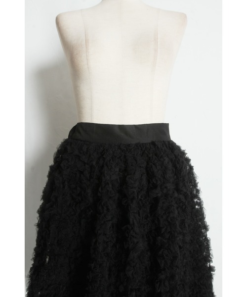 ARVELLIA(アルベリア)の「TUIIE BALLOON SKIRT(スカート・レディース・ブラック/アイボリー・M)」の12枚目の写真