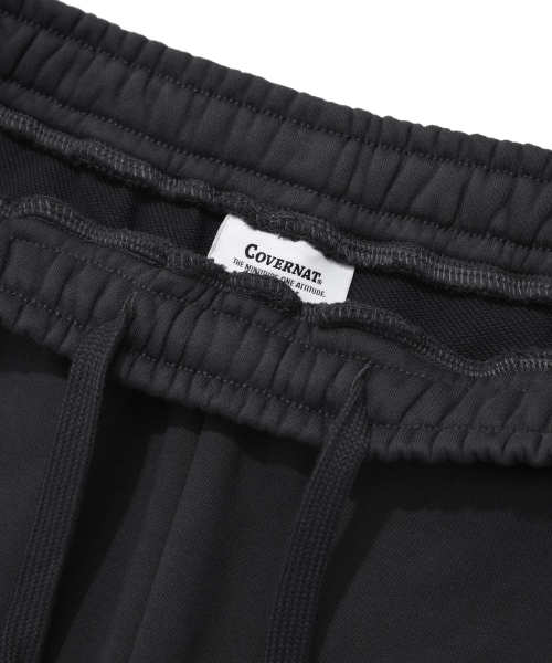COVERNAT(カバーナット)の「ワンタックセミワイドフィットスウェットパンツチャコール(スウェットパンツ・レディース・その他・X-SMALL/SMALL/MEDIUM/LARGE/X-LARGE/XX-LARGE)」の3枚目の写真