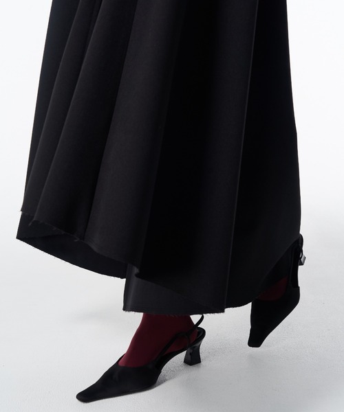 JOSE MOON(ジョゼムーン)の「BARREL FLARE DRESS/バレルフレアドレス(ドレス・レディース・ブラック系その他/アイボリー/ブラック・38/36)」の18枚目の写真