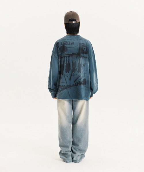 PHYSICAL DEPARTMENT(フィジカル デパートメント)の「CARTOON BASKETBALL LS PINK RED(Tシャツ/カットソー・レディース・その他・SMALL/MEDIUM/LARGE/X-LARGE)」の12枚目の写真