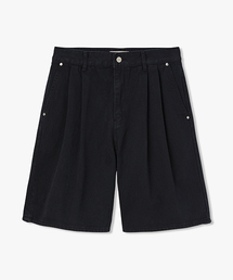 FABREGAT（ファブレガ）の「ピグメントバミューダハーフパンツ（ヴィンテージブラック）（その他パンツ）」