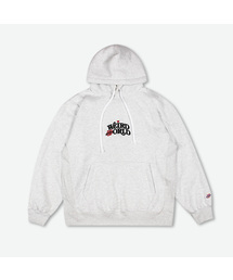 WEIRDWORLD（ウィアード ワールド）の「ハートロゴヘビースウェットフードパーカー メランジグレー（パーカー）」