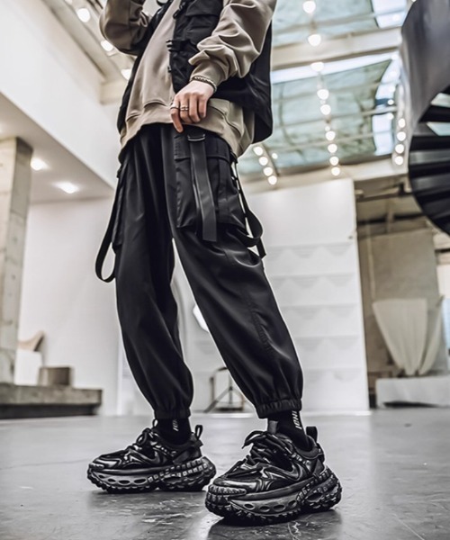 A'GEM9(エージェムナイン)の「A'GEM/9 × .kom 『select/セレクト』CHUNKY TRAIL SNEAKERS/チャンキートレイル厚底スニーカー(スニーカー・メンズ・グレー/ブラック・27/26)」の18枚目の写真