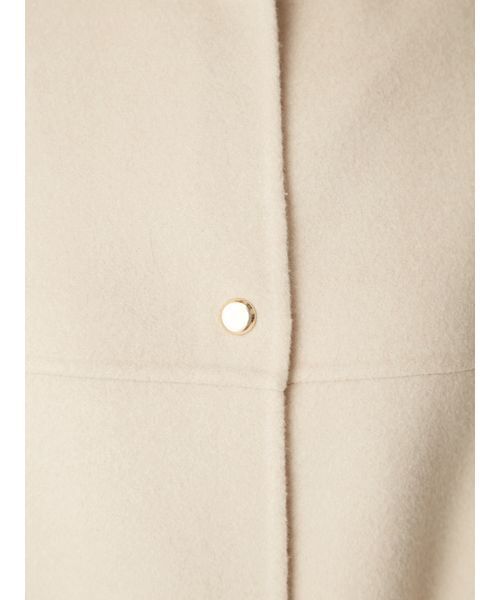 FRAY I.D（フレイアイディー）の「ファーポケットリバーコート（ノーカラージャケット・レディース・ピンク/ターコイズブルー/ベージュ・0/1）」の11枚目の写真