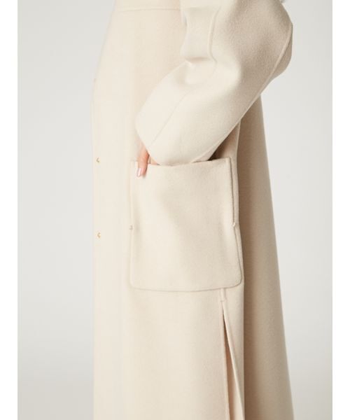 ファーポケットリバーコート（ノーカラージャケット）｜FRAY I.D