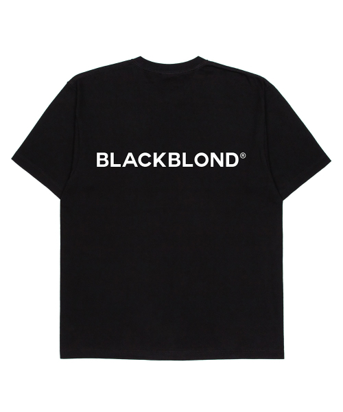BLACK BLOND(ブラック ブロンド)の「ビビディ クラシック スマイル ロゴ Tシャツ (ブラック)(Tシャツ/カットソー・レディース・その他・LARGE/MEDIUM/X-LARGE/XX-LARGE/XXX-LARGE)」の2枚目の写真