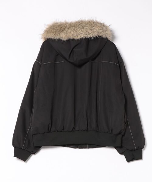 Bz】エコファーフード付きMA-1ジャケット(MA/EK130)（MA-1）｜ARCHIVER