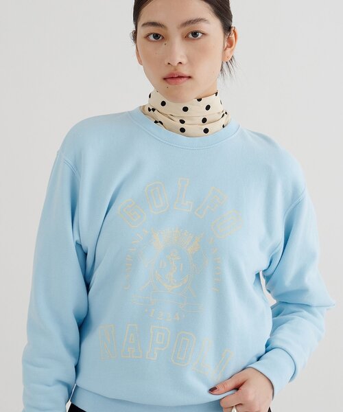 Whim Gazette（ウィムガゼット）の「マリン裏毛プルオーバー（スウェット・レディース・ネイビー/グレー/ブルー・FREE）」の21枚目の写真