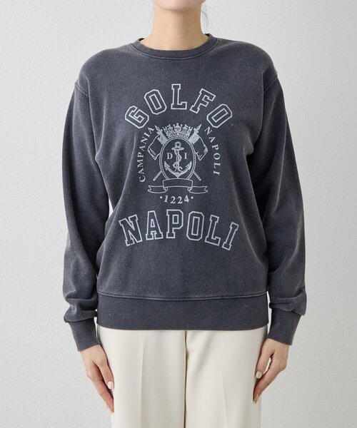 Whim Gazette（ウィムガゼット）の「マリン裏毛プルオーバー（スウェット・レディース・ネイビー/グレー/ブルー・FREE）」の13枚目の写真