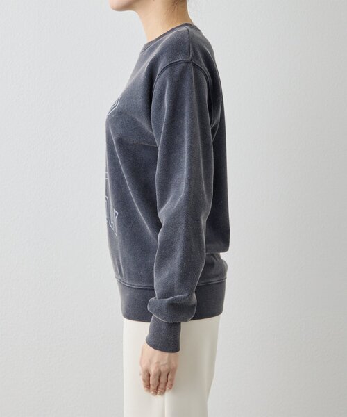 Whim Gazette（ウィムガゼット）の「マリン裏毛プルオーバー（スウェット・レディース・ネイビー/グレー/ブルー・FREE）」の12枚目の写真