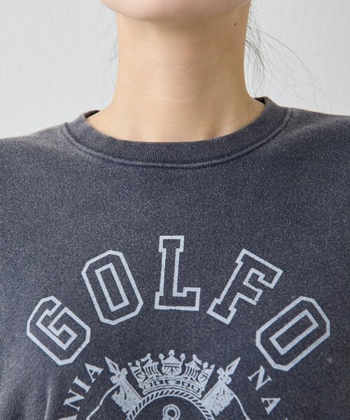 Whim Gazette（ウィムガゼット）の「マリン裏毛プルオーバー（スウェット・レディース・ネイビー/グレー/ブルー・FREE）」の10枚目の写真