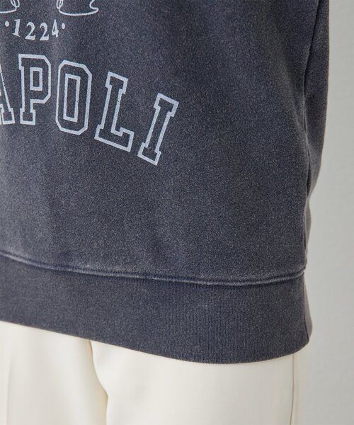 Whim Gazette（ウィムガゼット）の「マリン裏毛プルオーバー（スウェット・レディース・ネイビー/グレー/ブルー・FREE）」の8枚目の写真