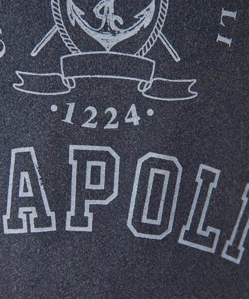 Whim Gazette（ウィムガゼット）の「マリン裏毛プルオーバー（スウェット・レディース・ネイビー/グレー/ブルー・FREE）」の6枚目の写真