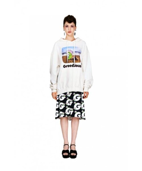 GREEDILOUS(グリディアス)の「Gグラフィックネオプレンスカート(スカート・レディース・その他・SMALL/MEDIUM/LARGE/X-SMALL)」の1枚目の写真