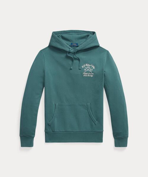 ループバック フリース グラフィック フーディ（パーカー）｜POLO