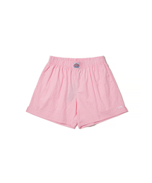 FIELDMANUAL（フィールドマニュアル）の「JAQUARD STRIPE TRUNK SHORTS PINK（その他パンツ）」