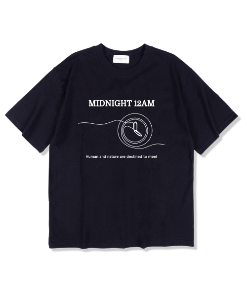 MIDNIGHT12AM(ミッドナイト12エーエム)の「フライズ 半袖Tシャツ ネイビー(Tシャツ/カットソー・メンズ・その他・LARGE/X-LARGE/XX-LARGE)」の1枚目の写真