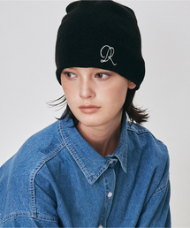 DEARMYDEER（ディアマイディア）の「ディアDRロゴビーニー（ブラック）（ニットキャップ/ビーニー）」