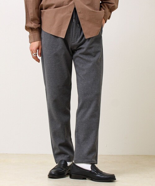 GLOSTER(グロスター)の「【毎日穿けるきれい見え】ストレッチカルゼパンツ(その他パンツ・メンズ・モカ/チャコールグレー/ライトグレー/ブラック・S/M/L)」の3枚目の写真