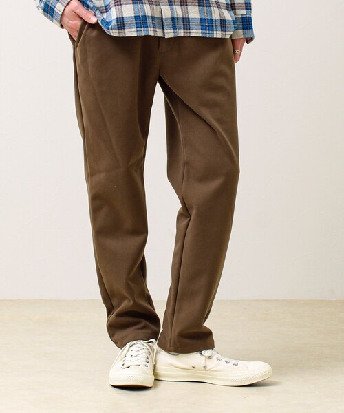 GLOSTER(グロスター)の「【毎日穿けるきれい見え】ストレッチカルゼパンツ(その他パンツ・メンズ・モカ/チャコールグレー/ライトグレー/ブラック・S/M/L)」の4枚目の写真